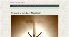 Desktop Screenshot of boblucyministries.org